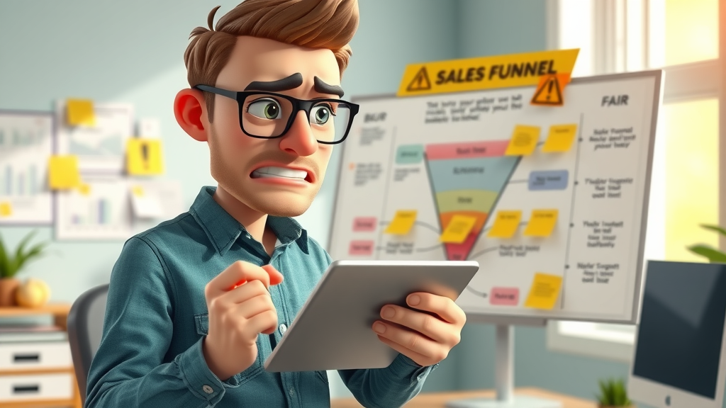 sales funnel optimization mistakes and troubleshooting errors