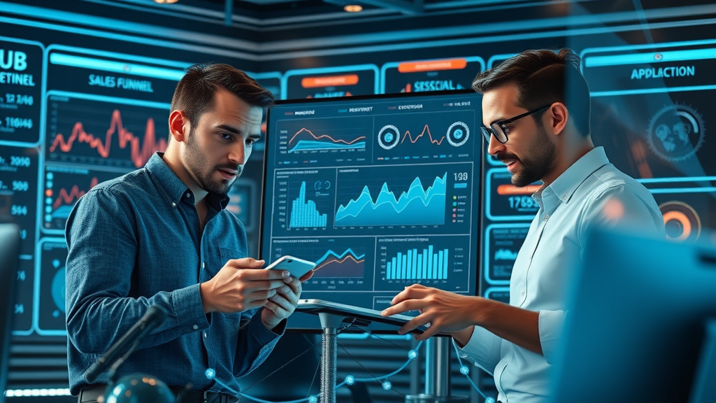 AI-powered sales funnel predictive analytics and automation