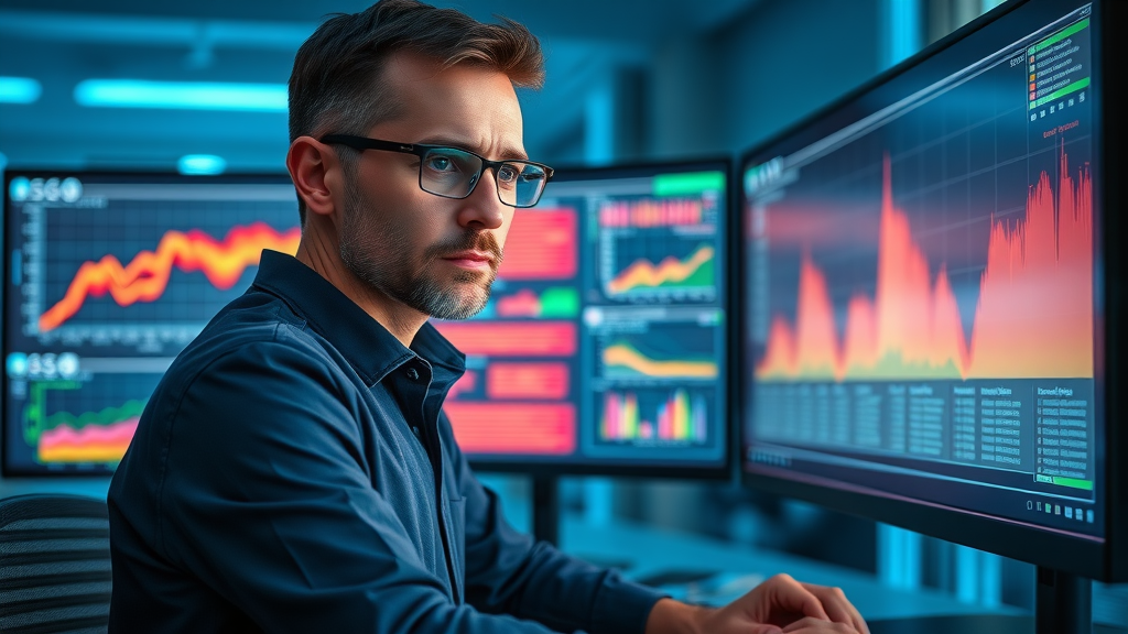 conversion rate optimization analyst studies website visitor heatmaps