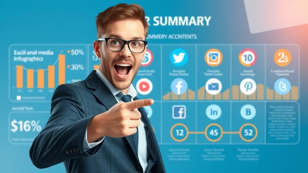 media websites comparison summary infographic board pointing out top social media platforms and statistics