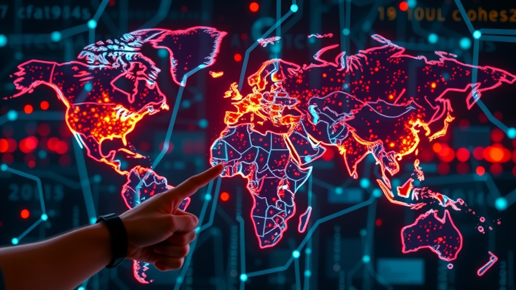 global network digital content flow