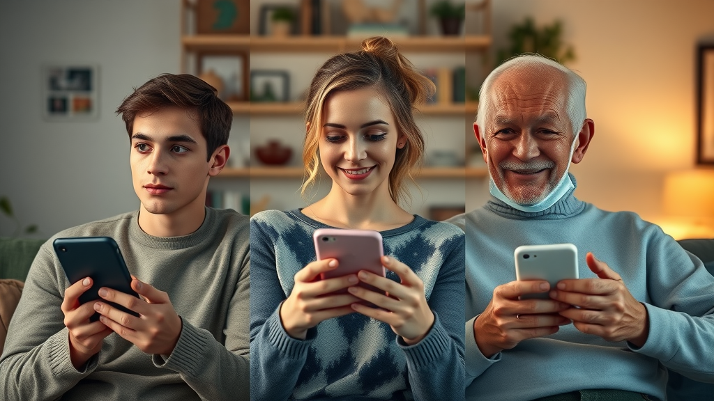 media websites comparison by demographic, Gen Z using TikTok, Millennials on Instagram, Boomers on Facebook