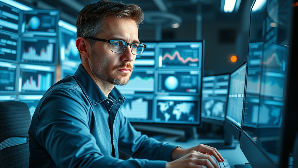 marketing specialist using automation tools for B2B lead generation