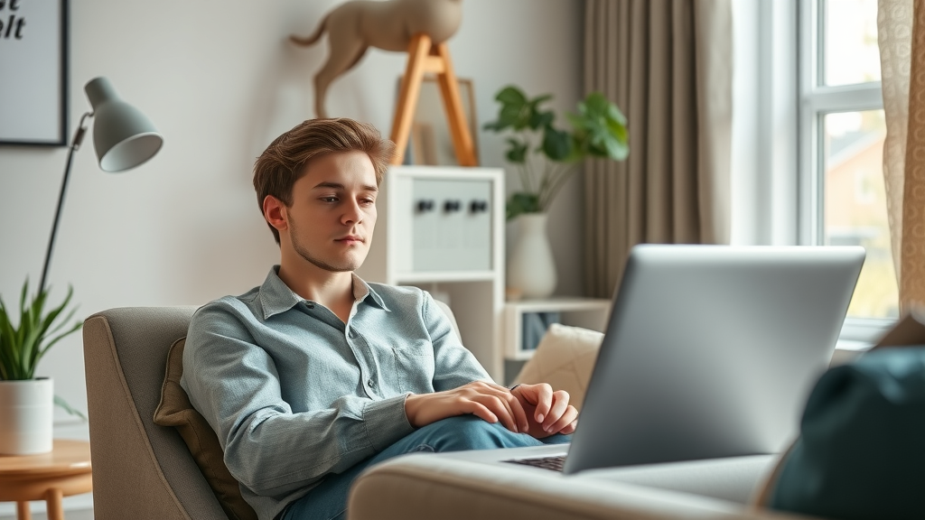 ad network optimization with seamless ad integration for improved user experience in a cozy home office