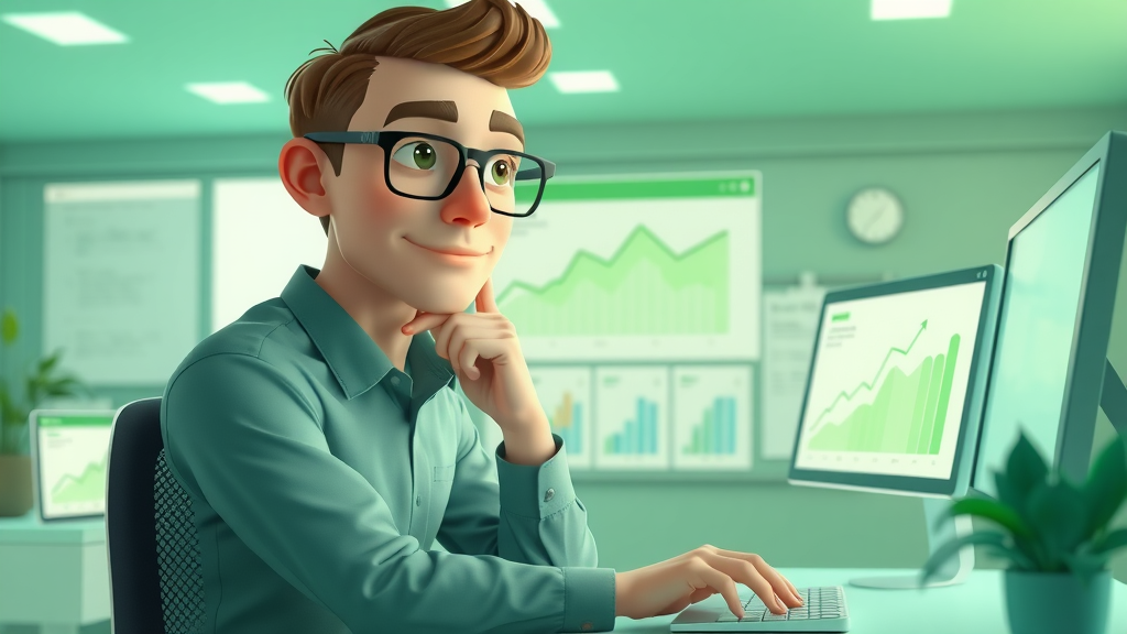 Marketer nurturing the client journey for digital marketing leads using a lead nurturing dashboard