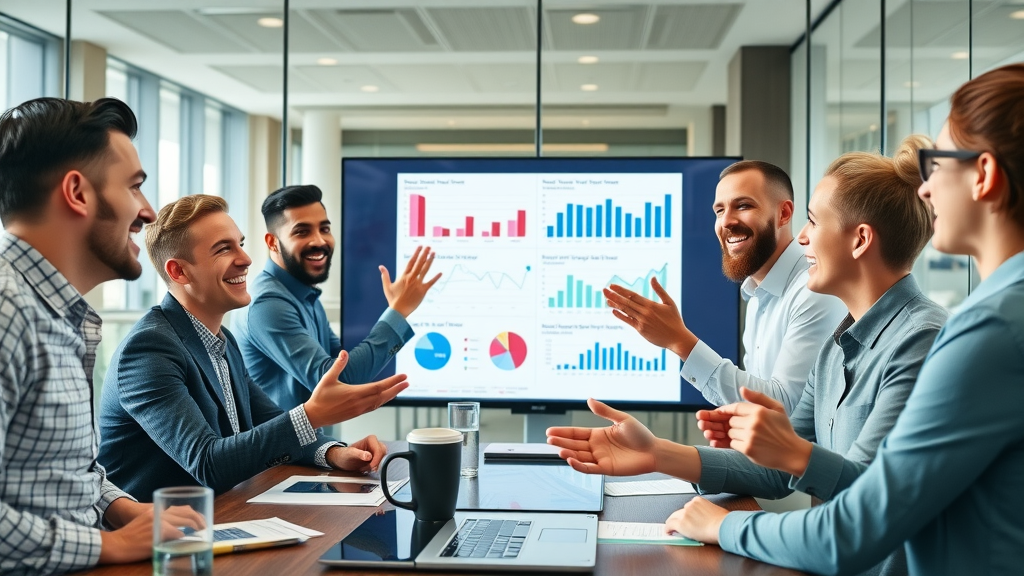 viral video campaigns marketers business meeting statistics digital screen marketing video ad campaign