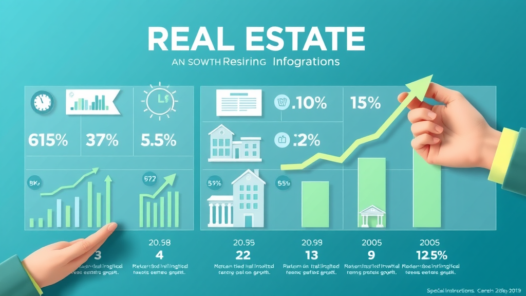 infographic showing real estate coaching statistics and growth trends