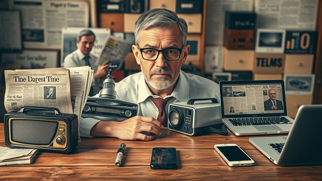 evolution of news sources from traditional media to independent media platforms and news websites