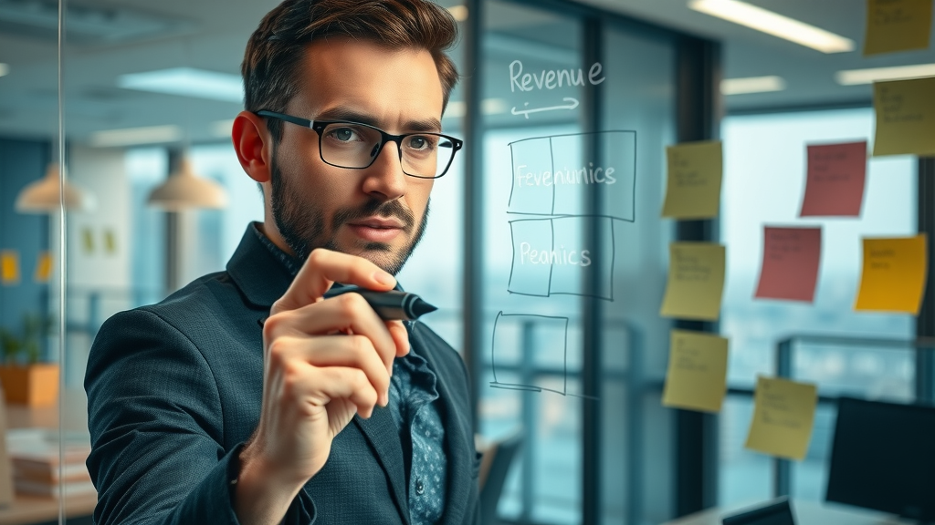 revenue streams for content monetization techniques brainstorming glass board