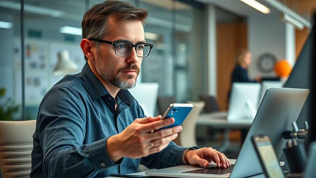 marketer managing outbound lead generation across multiple channels