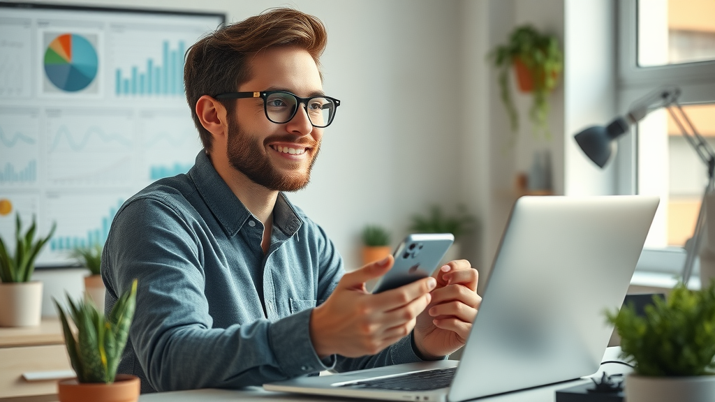 independent media creator reviewing earnings from monetization methods on websites and media platforms